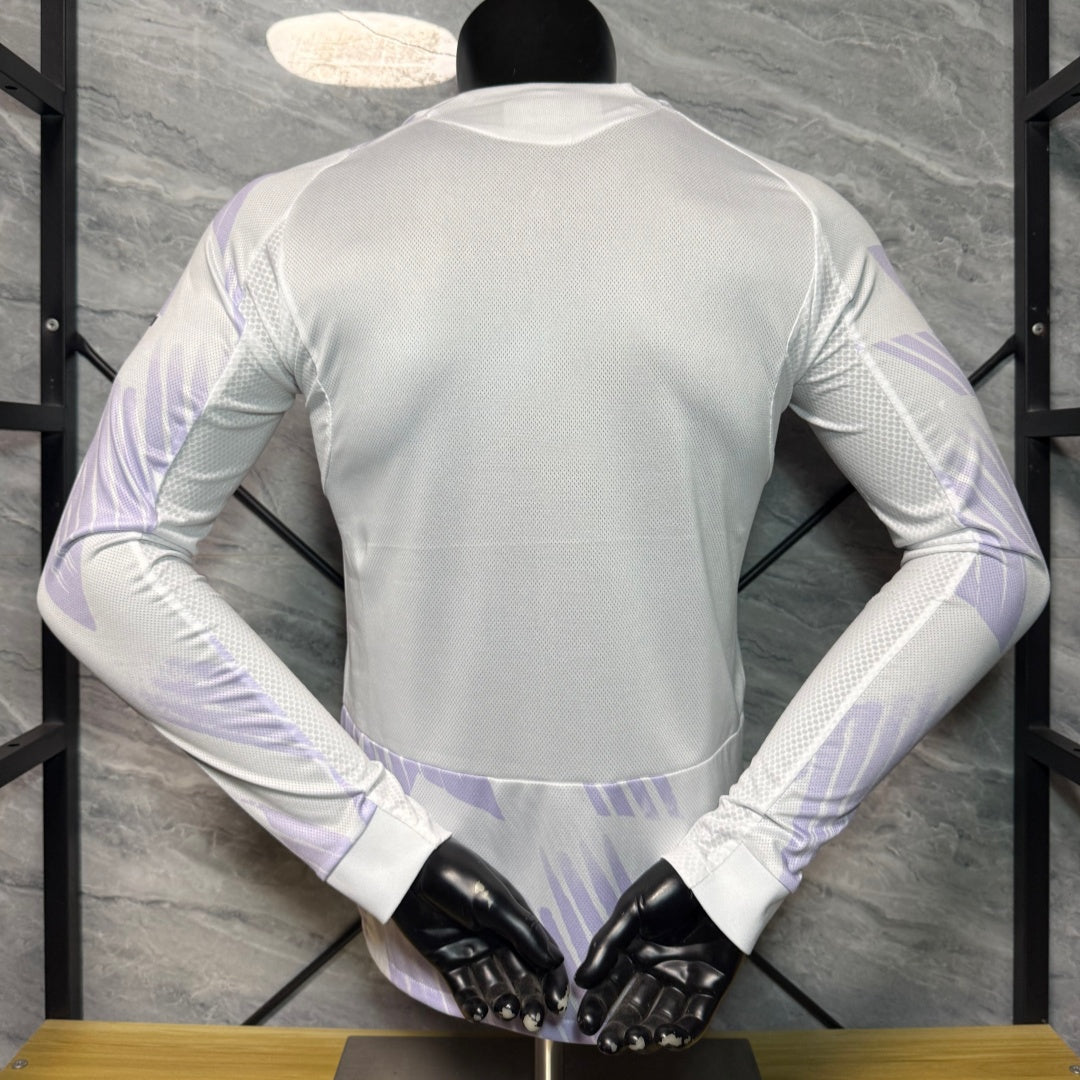 Maillot manches longues Manchester United 25/26 version joueur — vue dos