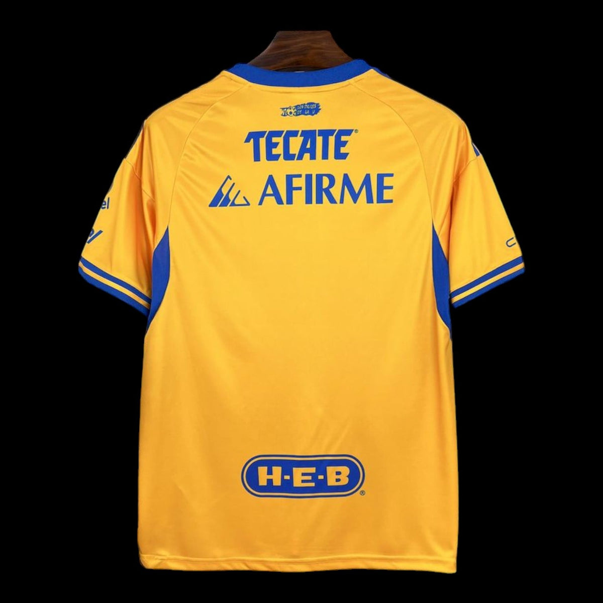 Maillot Tigres Uanl 25/26 version fan — vue dos