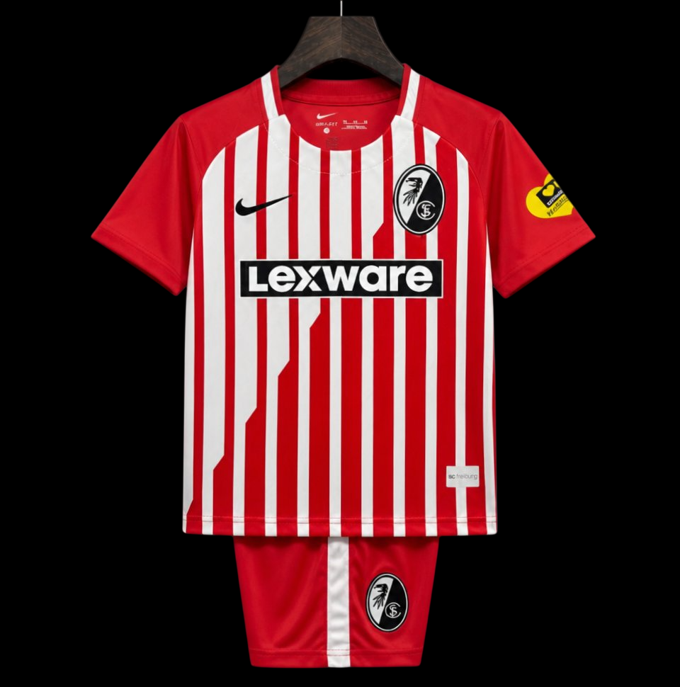 Maillot enfant Fribourg 26/27 version fan — vue face