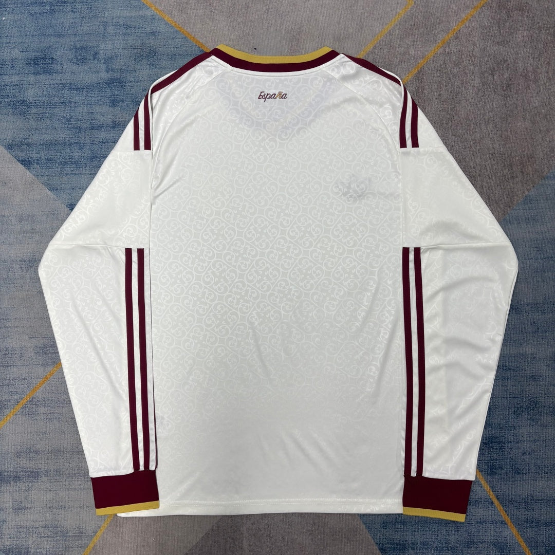 Maillot manches longues Espagne 2026 version fan — vue dos