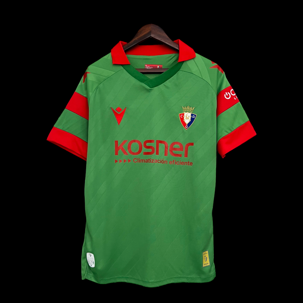 Maillot Osasuna 25/26 version fan — vue face