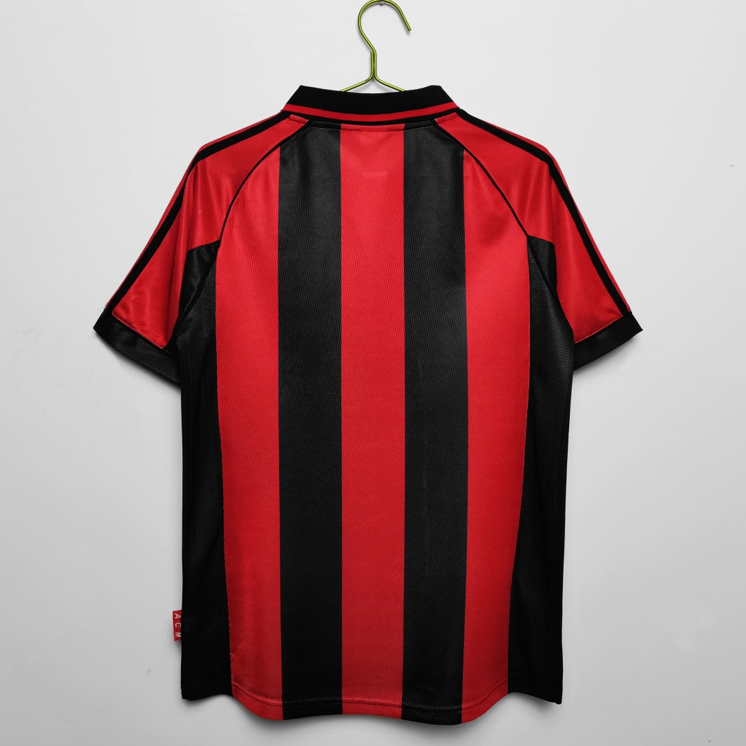 Maillot Milan AC 98/99 version fan — vue dos