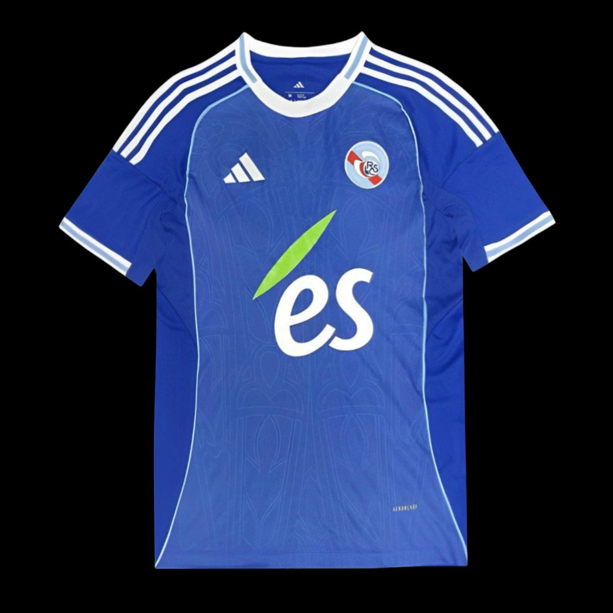 Maillot Strasbourg 25/26 version fan — vue face