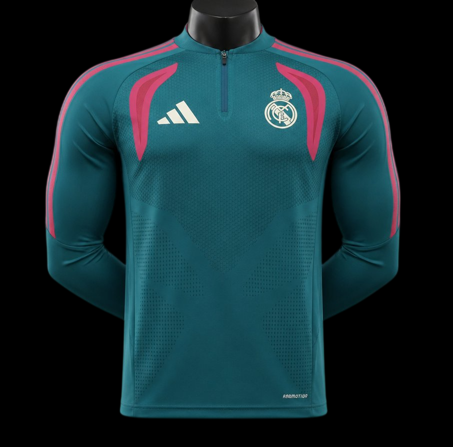 Maillot manches longues Real Madrid 26/27 version joueur — vue face