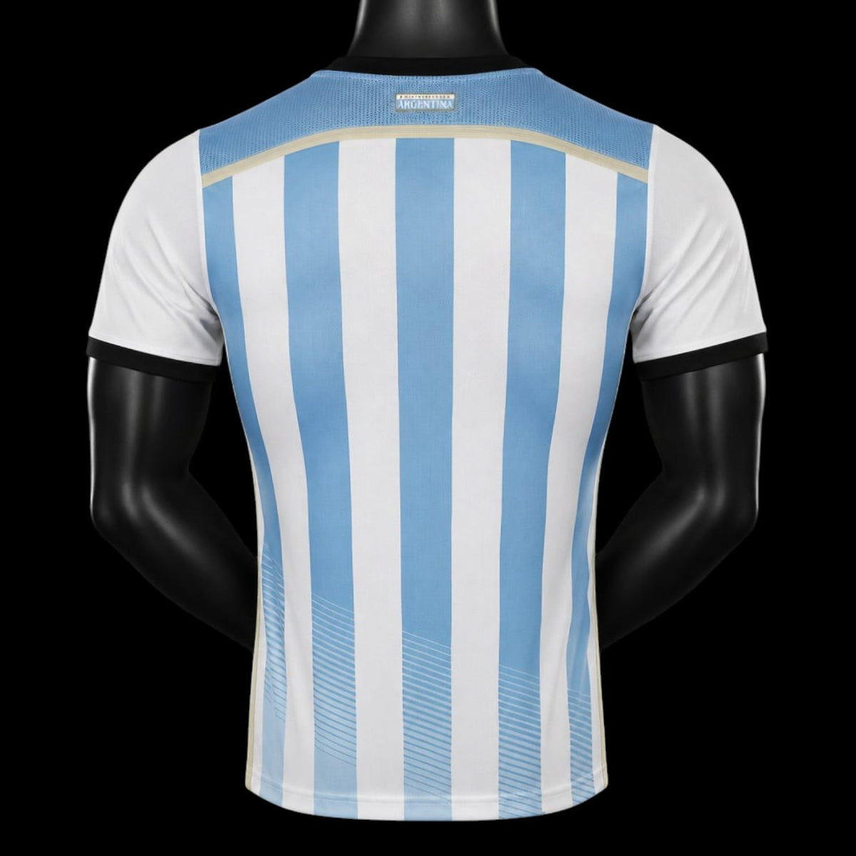 Maillot Argentine 2014 version joueur — vue dos