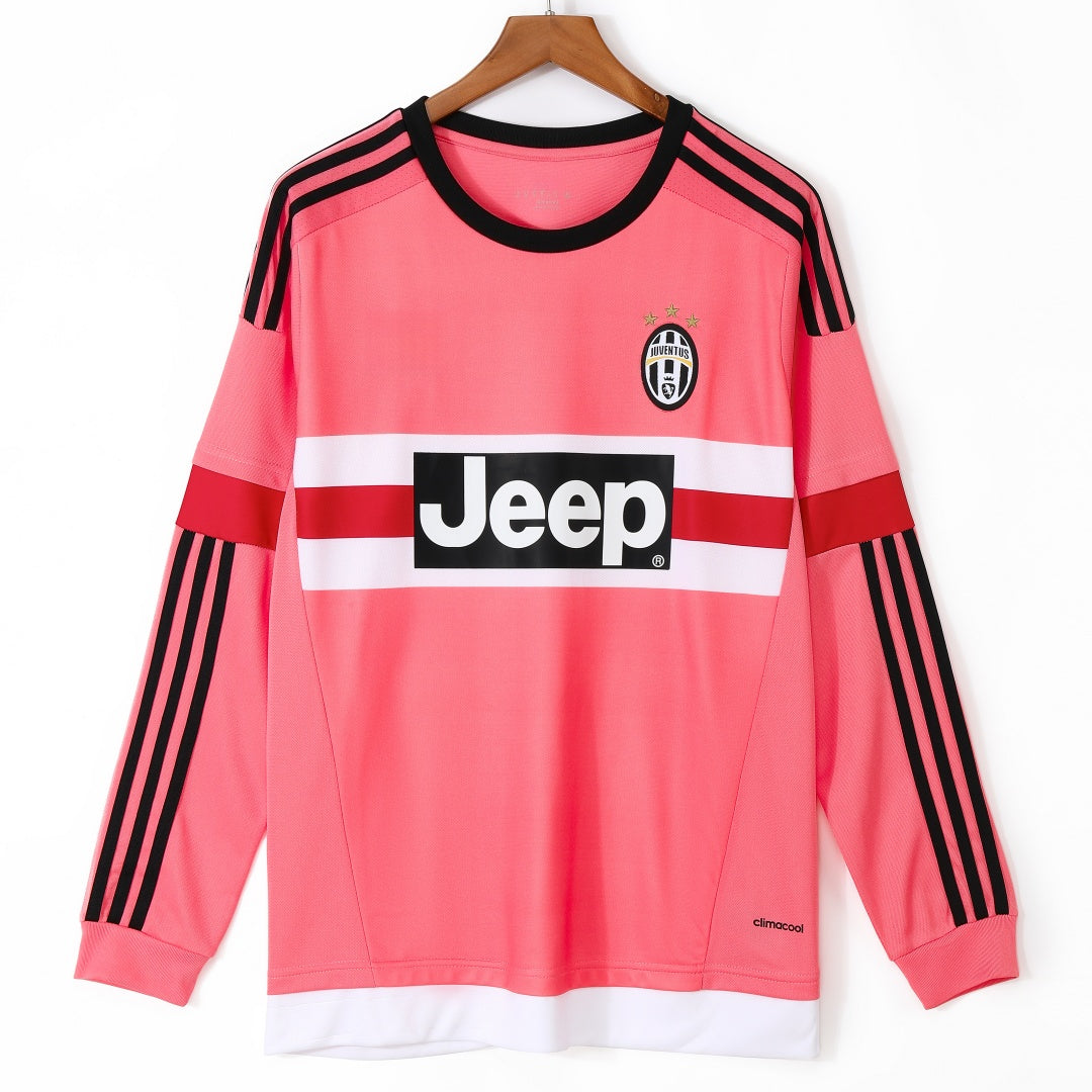 Maillot manches longues Juventus 15/16 version fan — vue face
