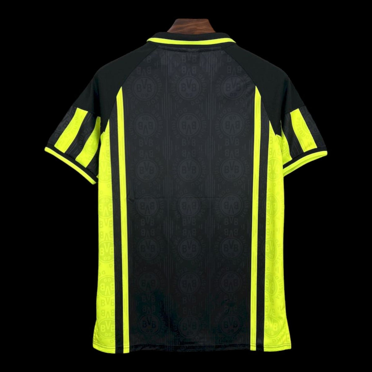 Maillot BVB Dortmund 1996 version fan — vue dos