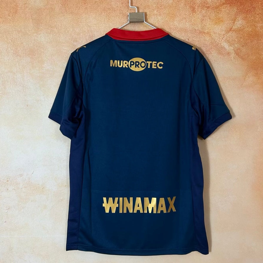 Maillot RC Lens 25/26 version fan — vue dos