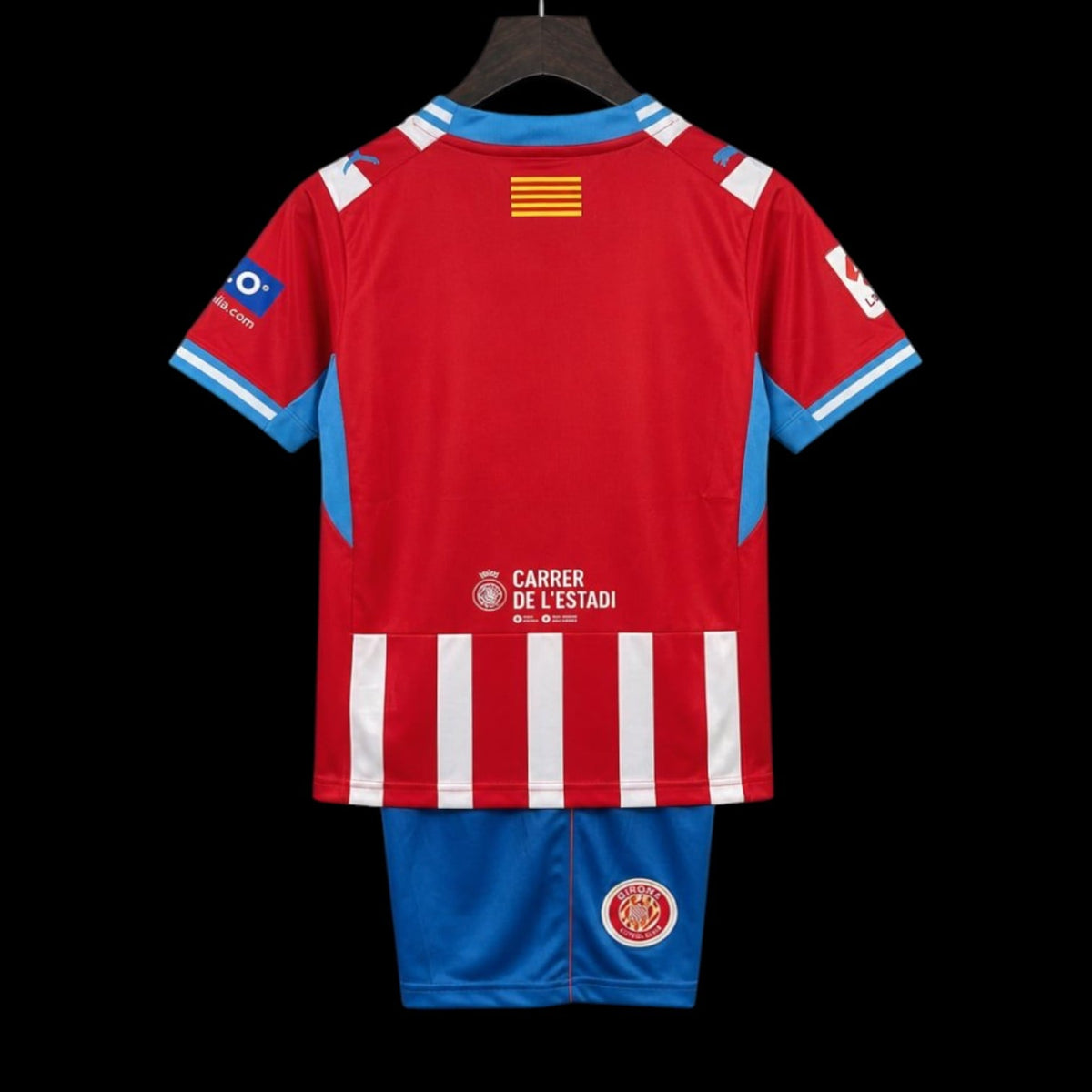Maillot enfant Girona 26/27 version fan — vue dos