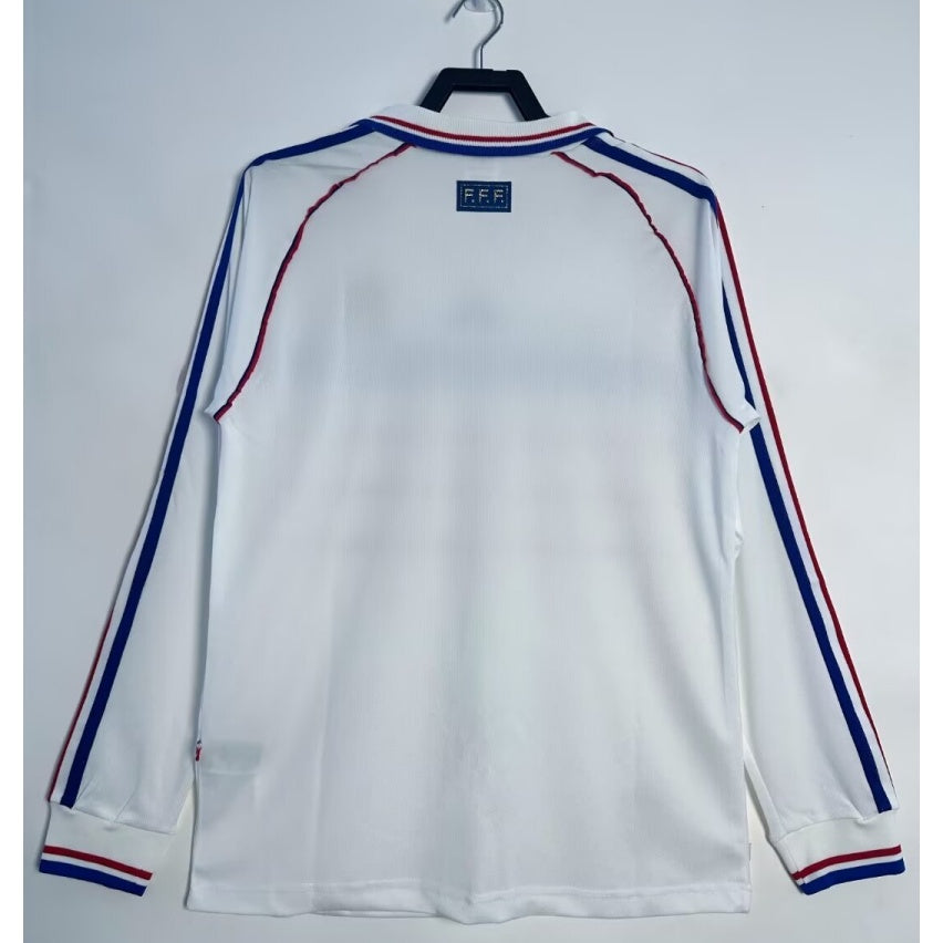 Maillot manches longues Équipe de France 1998 version fan — vue dos