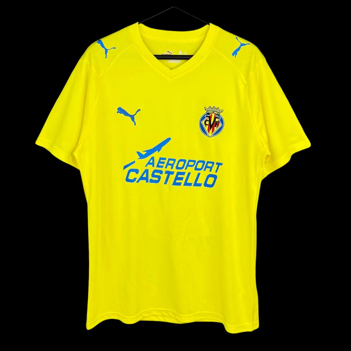 Maillot Villareal 08/09 version fan — vue face