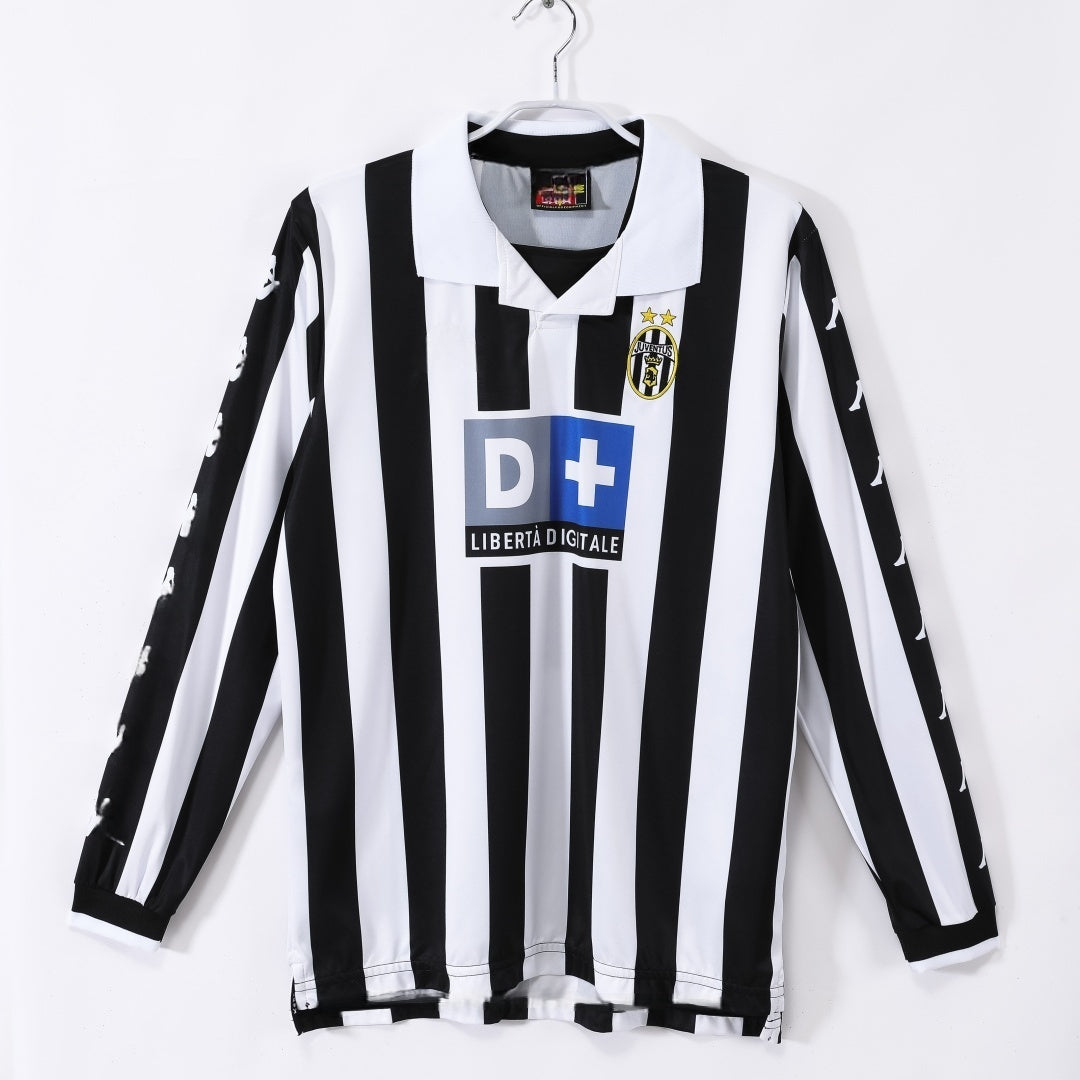 Maillot manches longues Juventus 1999 version fan — vue face