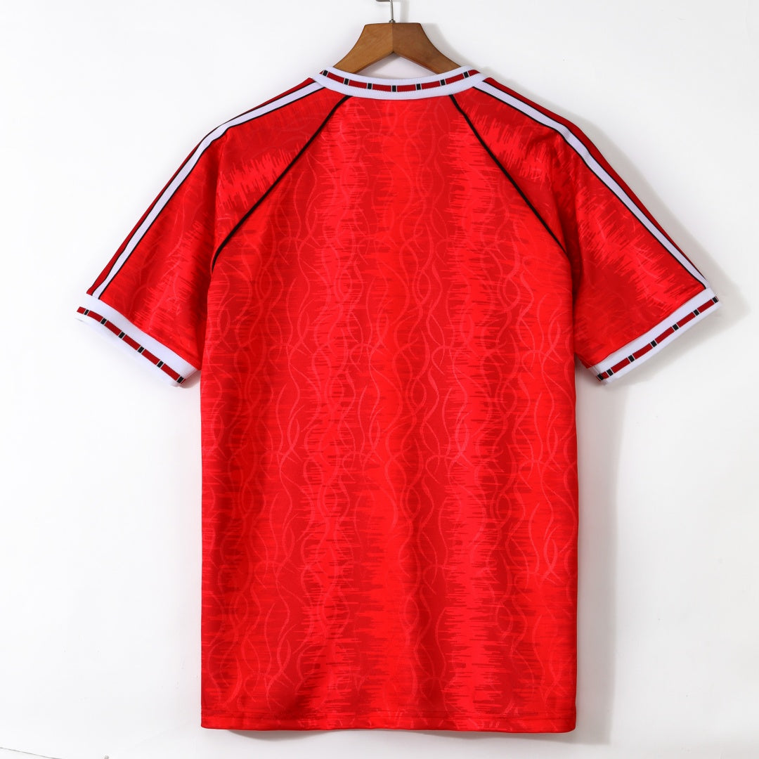 Maillot Manchester United 1991 version fan — vue dos