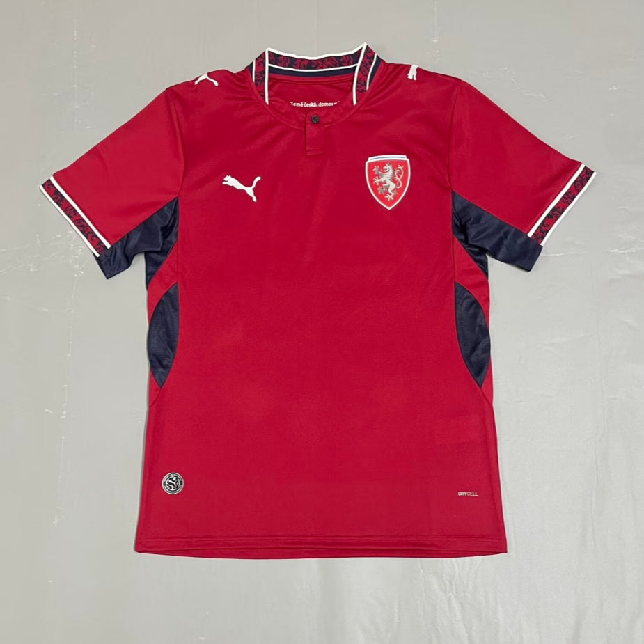 Maillot République Tchèque 25/26 version fan — vue face
