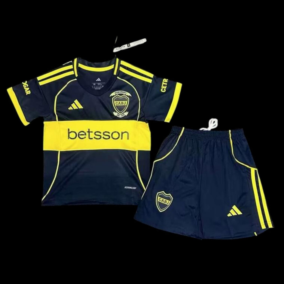 Maillot enfant Boca Junior 25/26 version fan — vue face