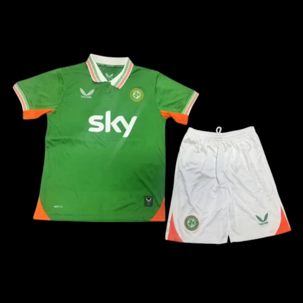 Maillot enfant Irlande 25/26 version fan — vue face