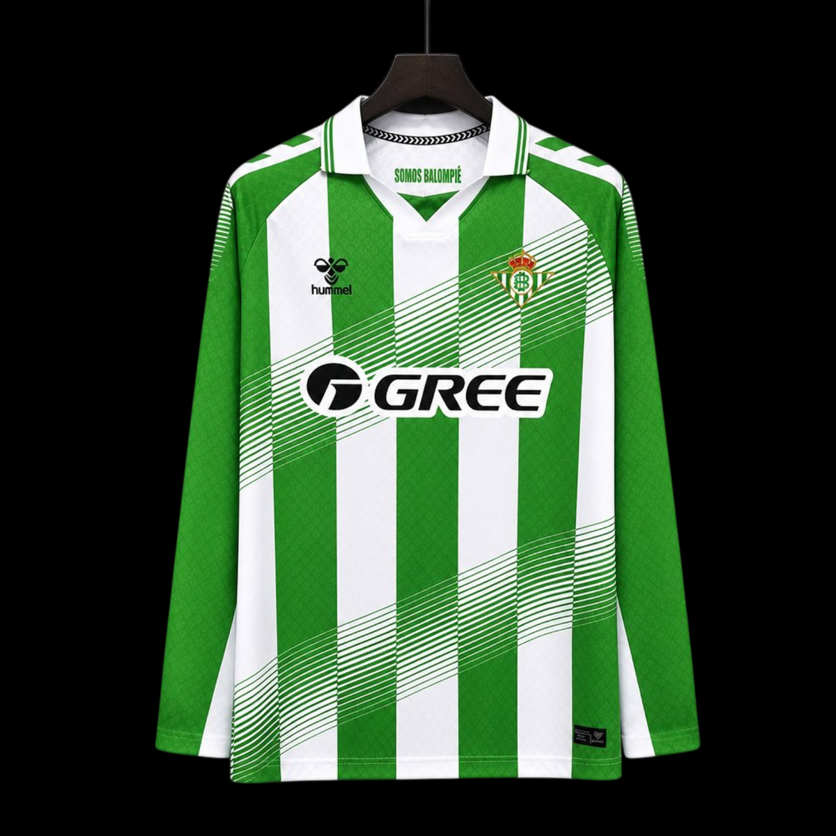 Maillot manches longues Betis Séville 26/27 version fan — vue face