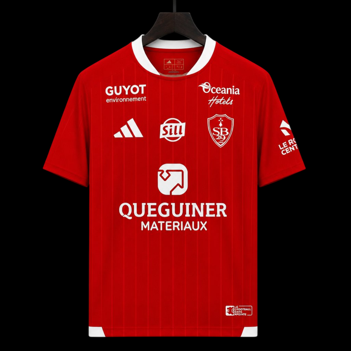Maillot Stade Brestois 26/27 version fan — vue face