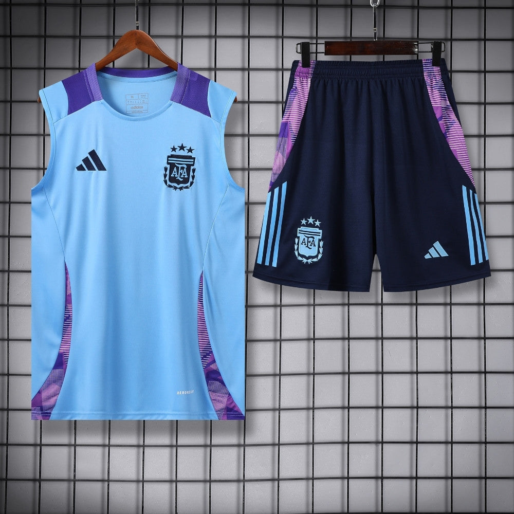 Ensemble Débardeur Argentine Bleu 2024