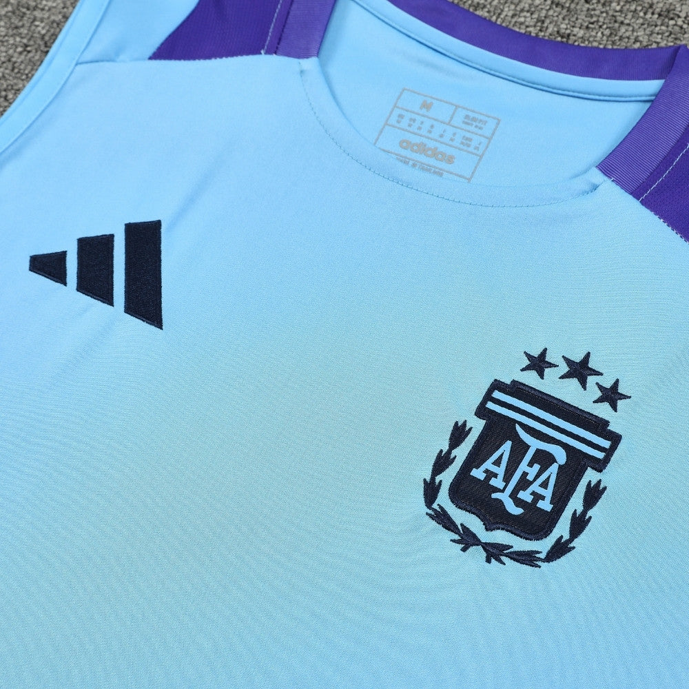 Ensemble Débardeur Argentine Bleu 2024