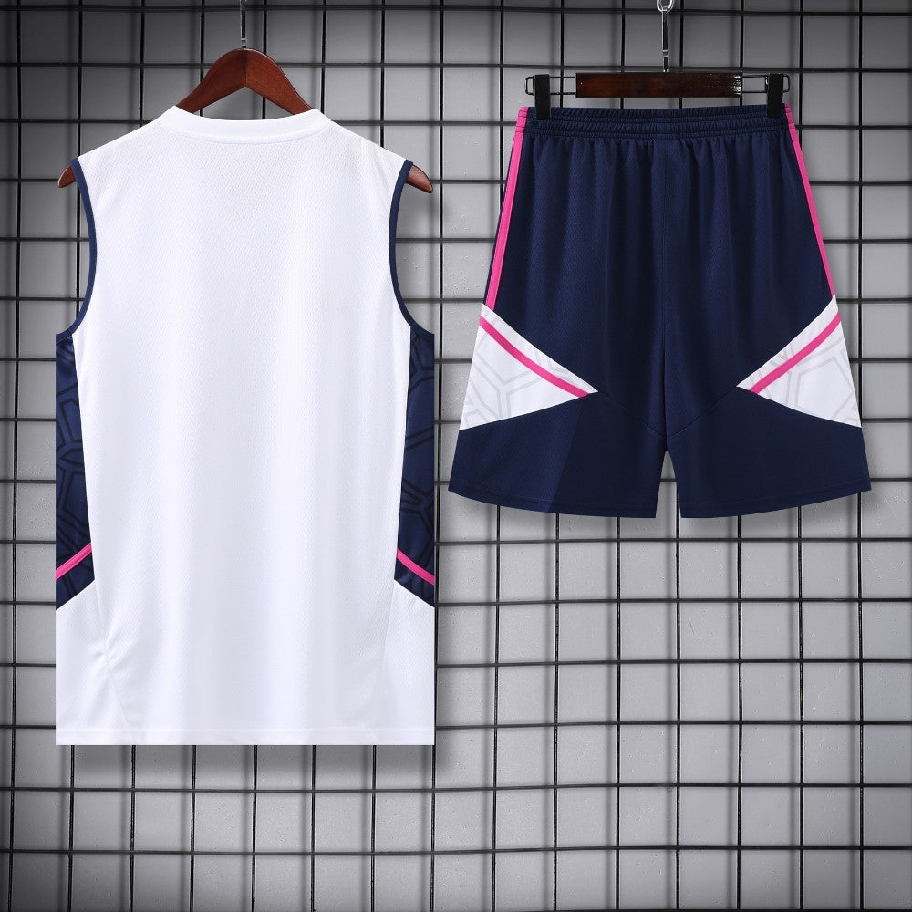 Ensemble Débardeur Arsenal Blanc & Bleu 23-24