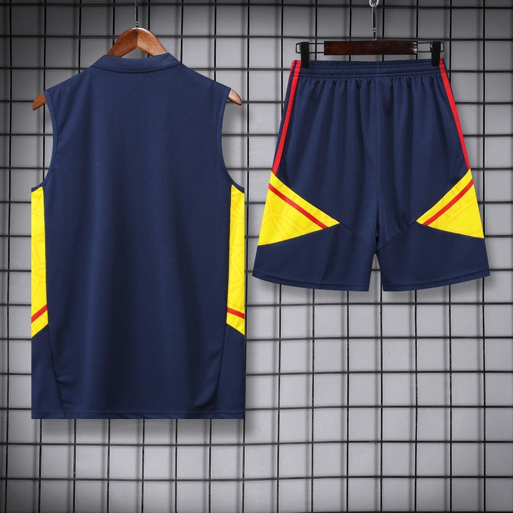 Ensemble Débardeur Arsenal Bleu & Jaune 22/23