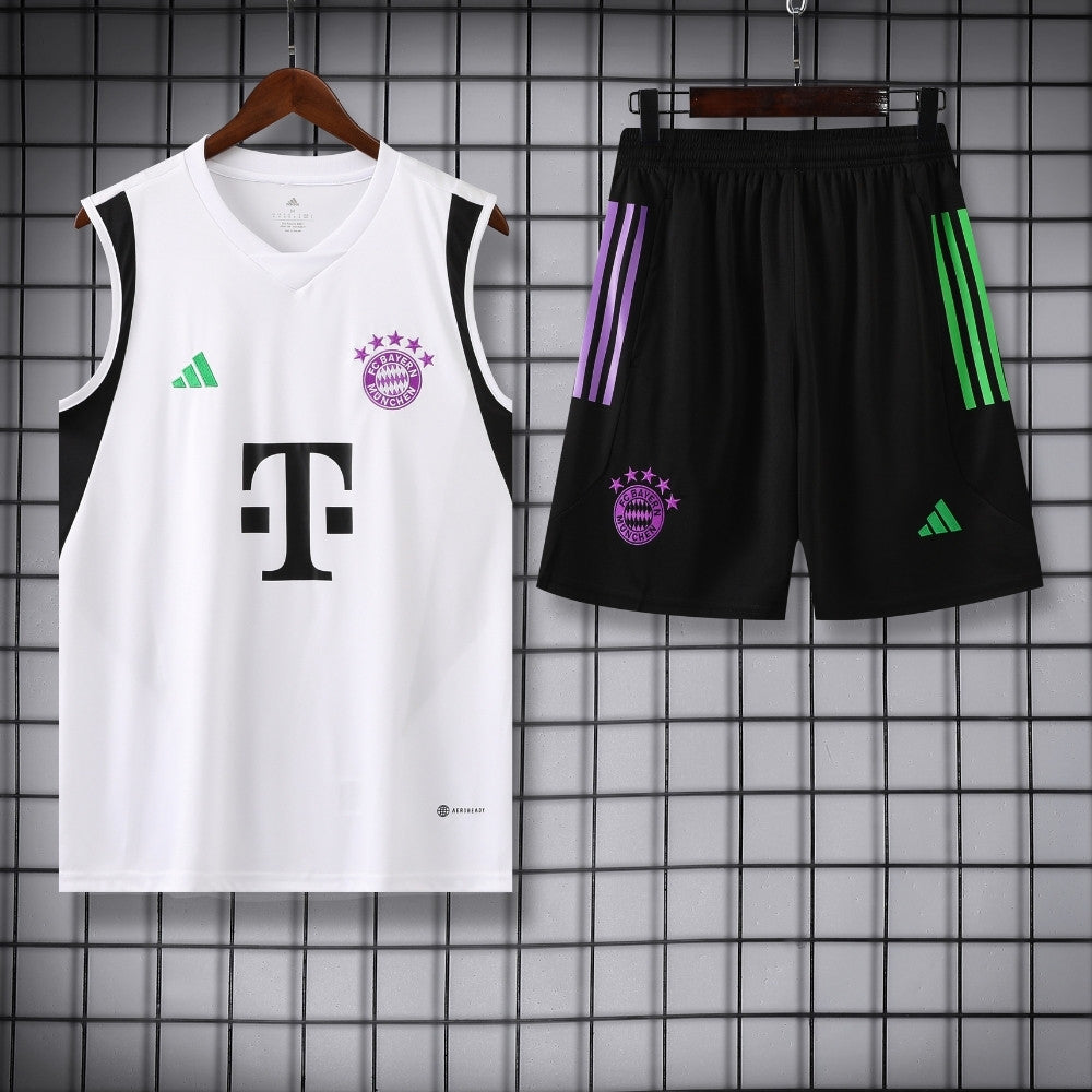 Ensemble Débardeur Bayern Munich Blanc & Mauve 23/24