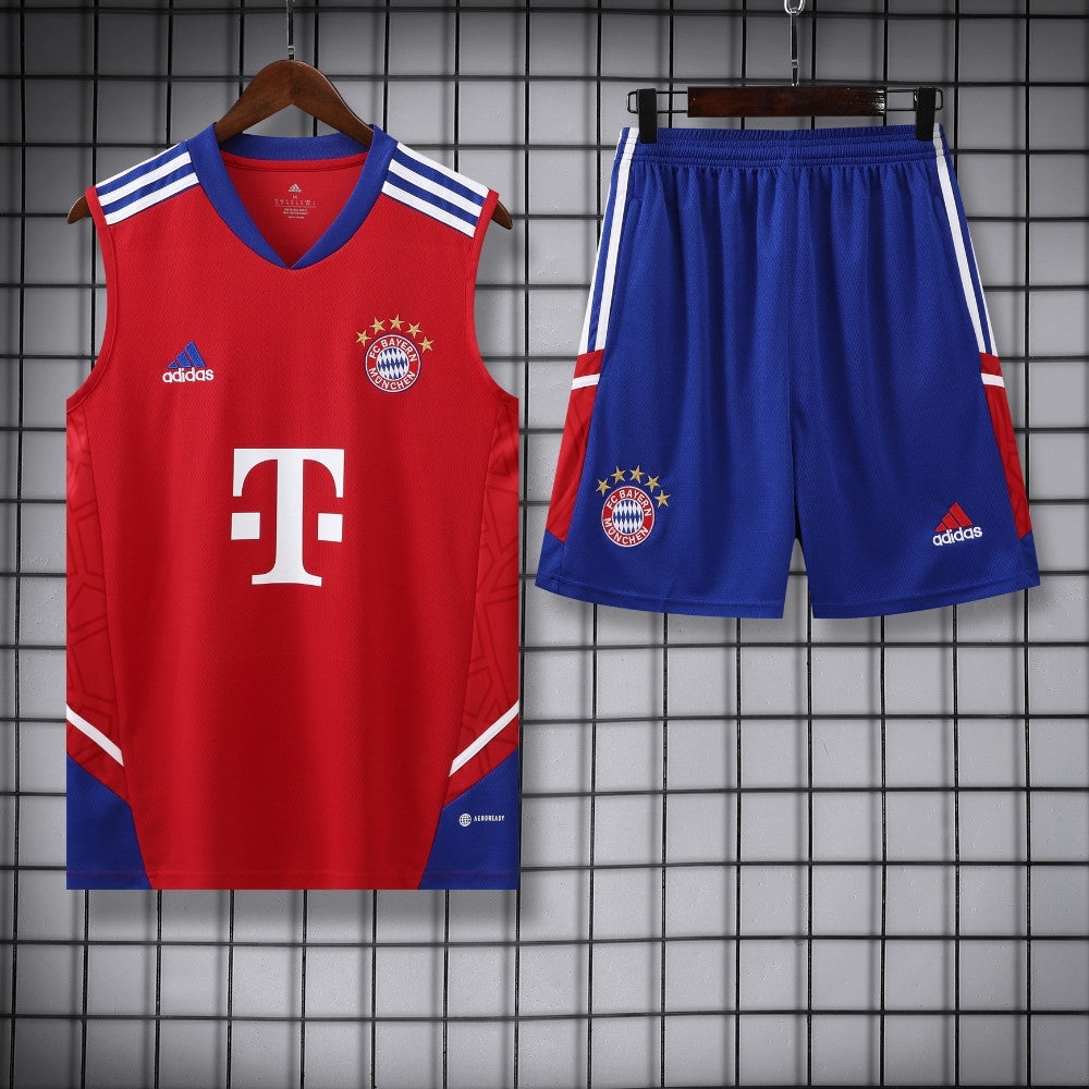 Ensemble Débardeur Bayern Munich Rouge & Bleu 23/24