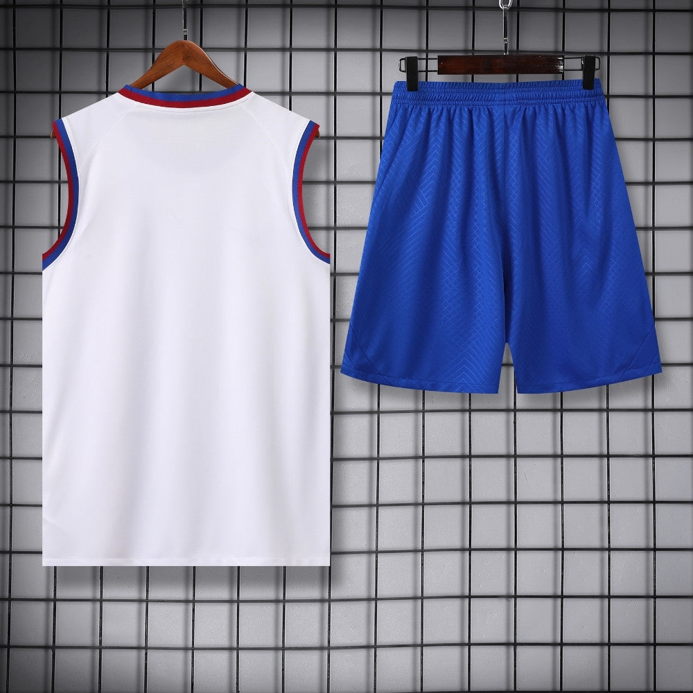 Ensemble Débardeur FC Barcelone Blanc 24/25