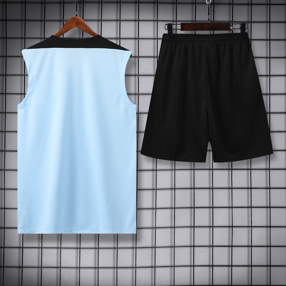 Ensemble Débardeur FC Barcelone Bleu Ciel 24/25