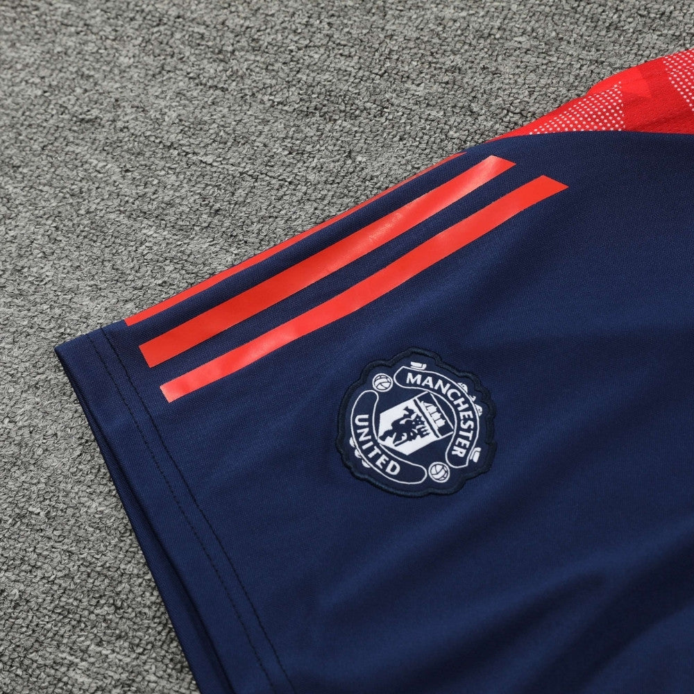 Ensemble Débardeur Manchester United Bleu 24/25