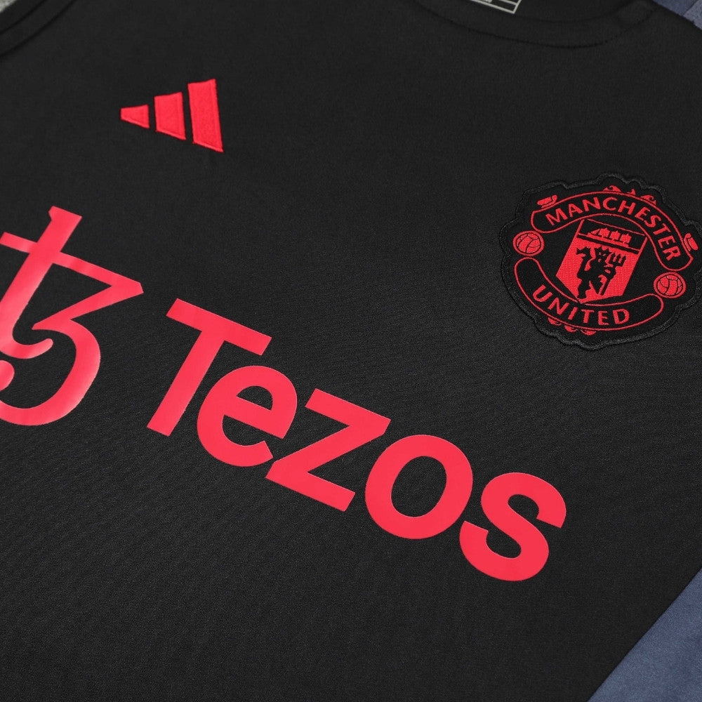Ensemble Débardeur Manchester United Noir 24/25