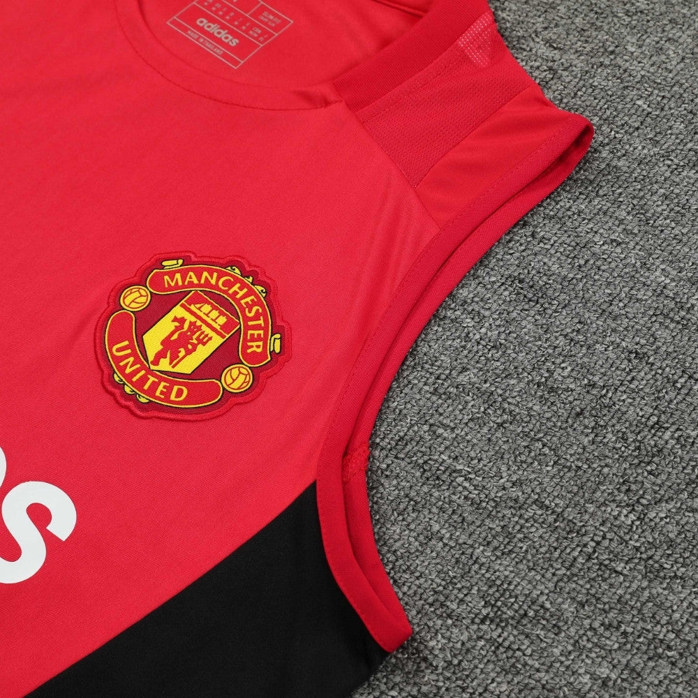 Ensemble Débardeur Manchester United Rouge 24/25