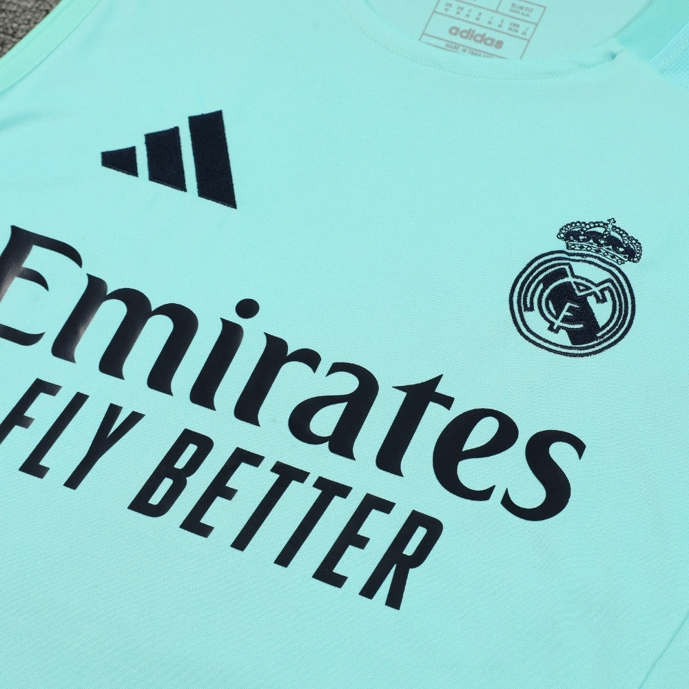 Ensemble Débardeur Real Madrid Bleu Fushia 24/25