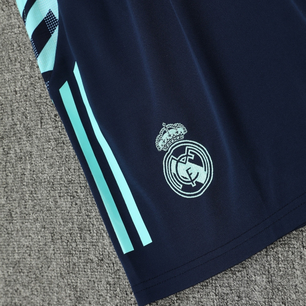 Ensemble Débardeur Real Madrid Bleu Fushia 24/25