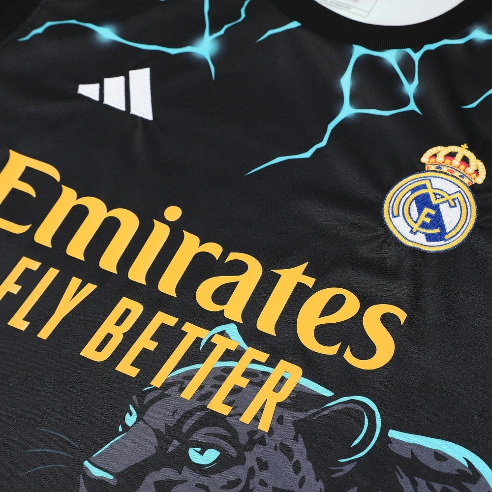 Ensemble Débardeur Real Madrid Concept Panthère Vert 24/25