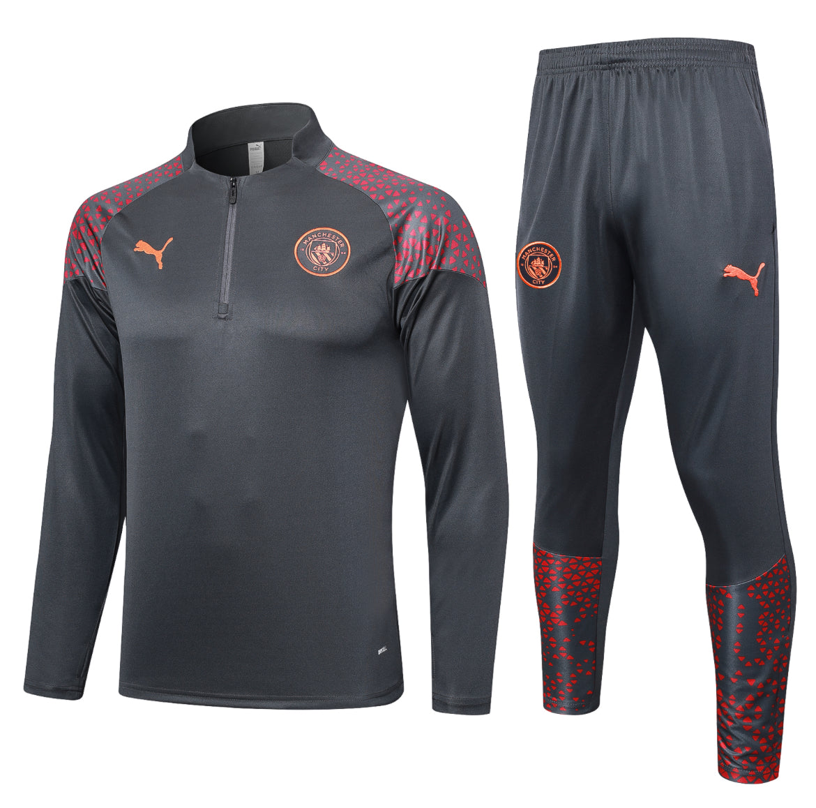 Survet Manchester City Noir & Rouge 23/24