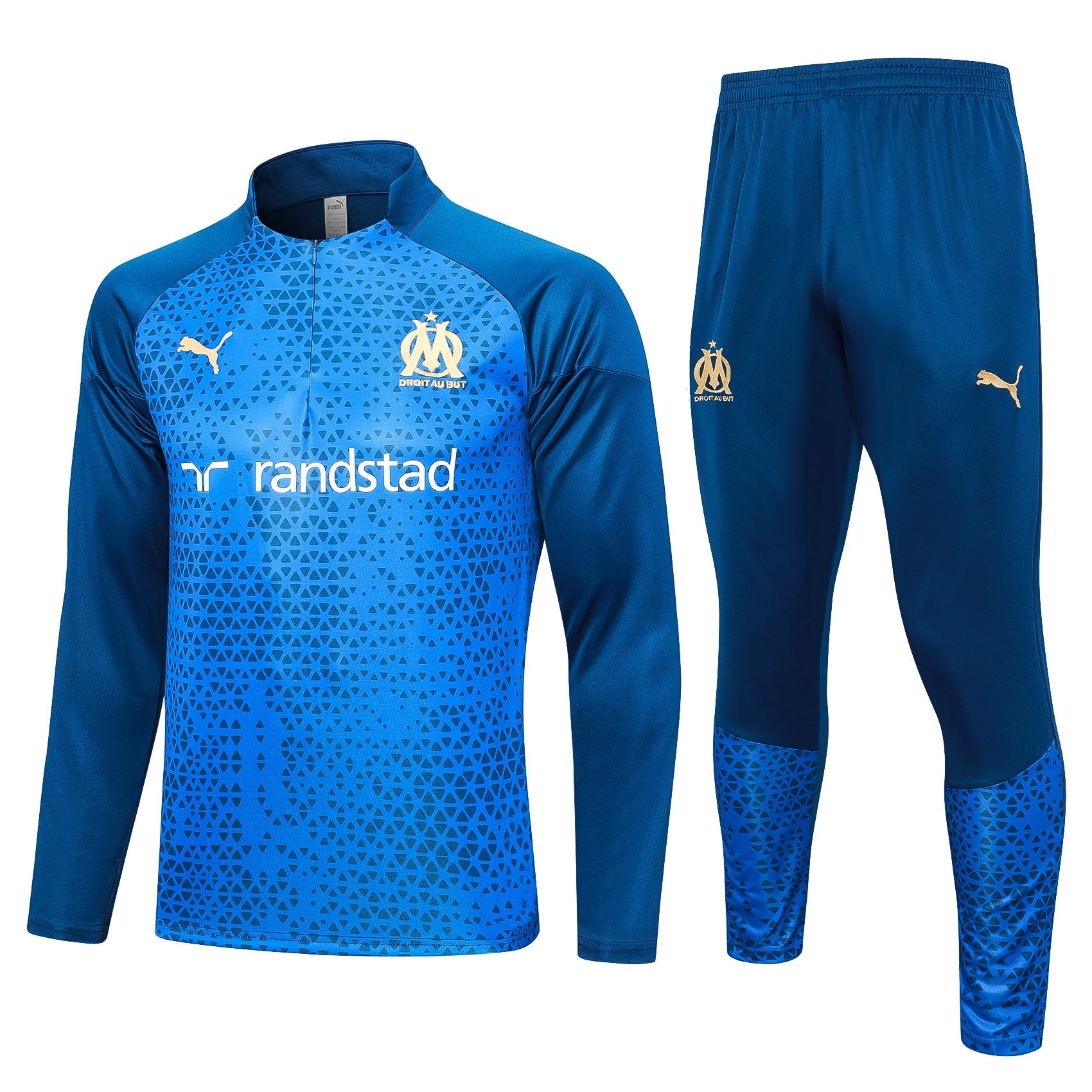 Survet Olympique Marseille Bleu Marine 23/24
