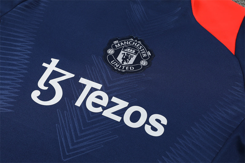 Survet Manchester United Bleu & Rouge 24/25