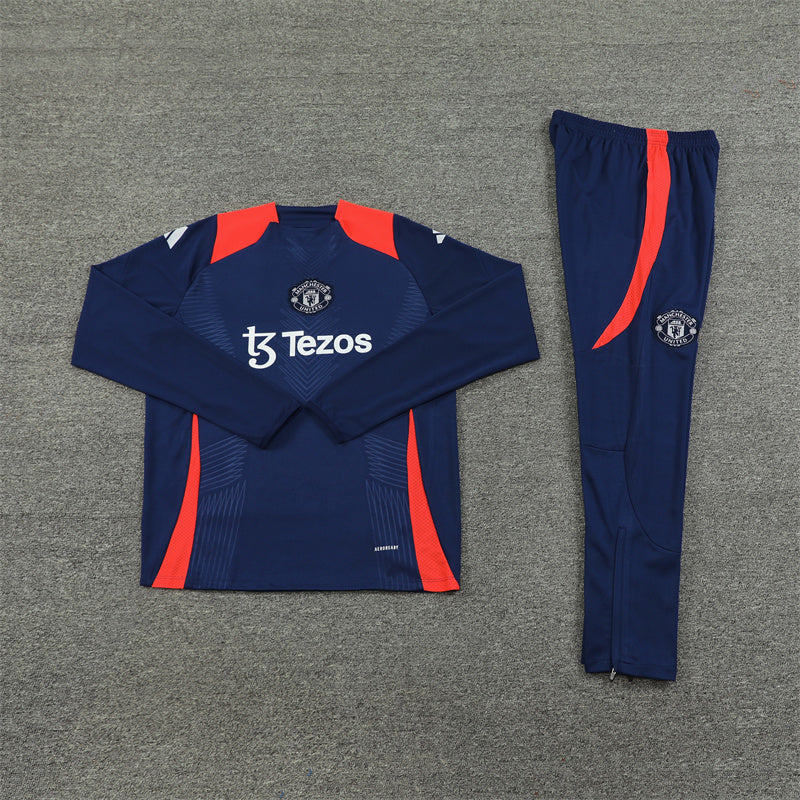 Survet Manchester United Bleu & Rouge 24/25