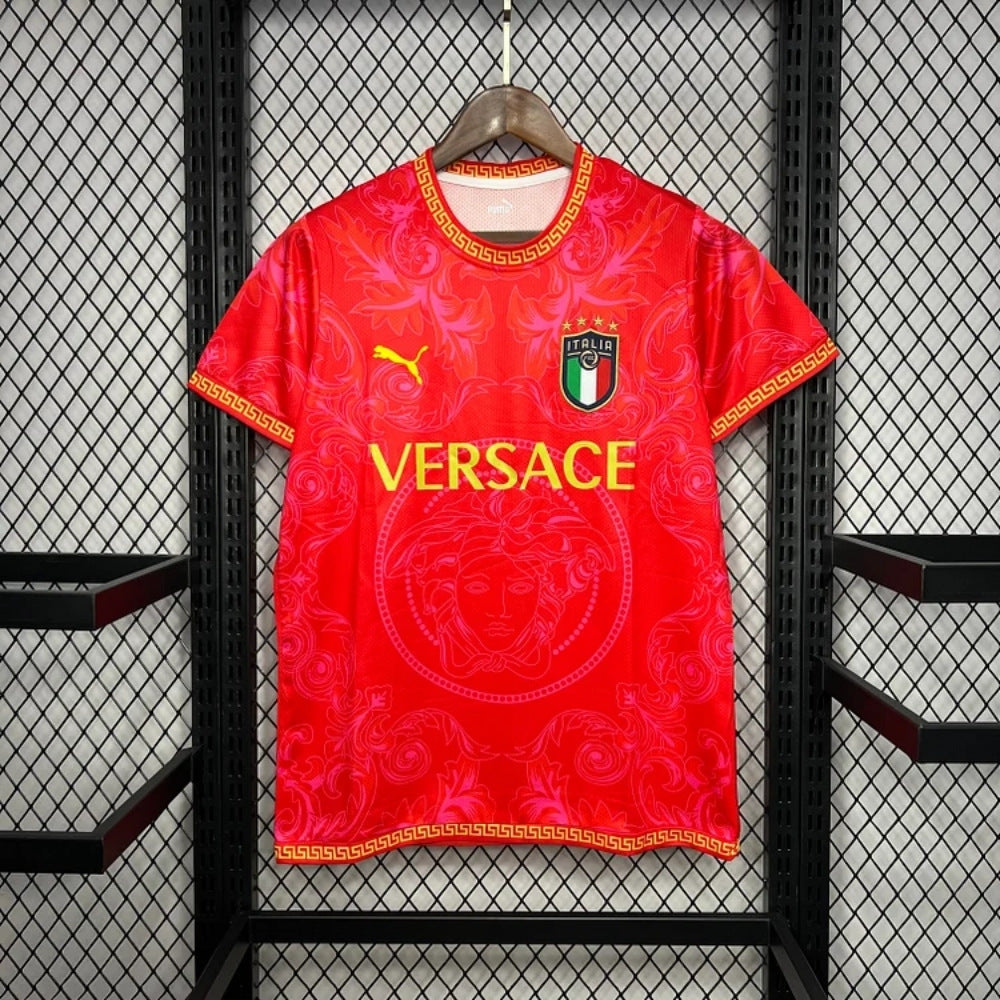 Italie X Versace Rouge 2024