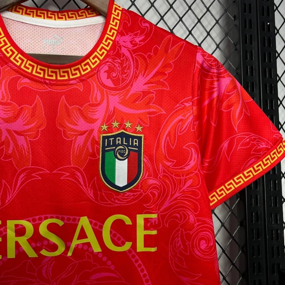 Italie X Versace Rouge 2024