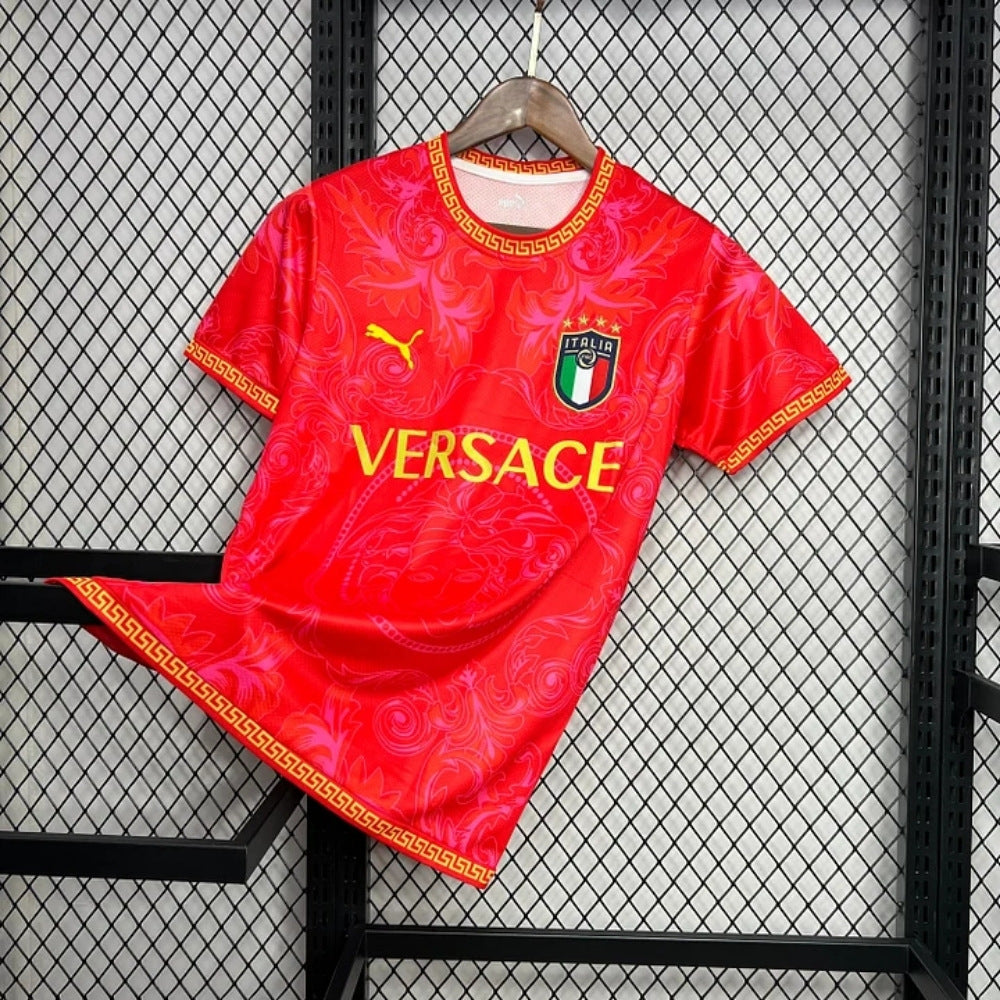 Italie X Versace Rouge 2024