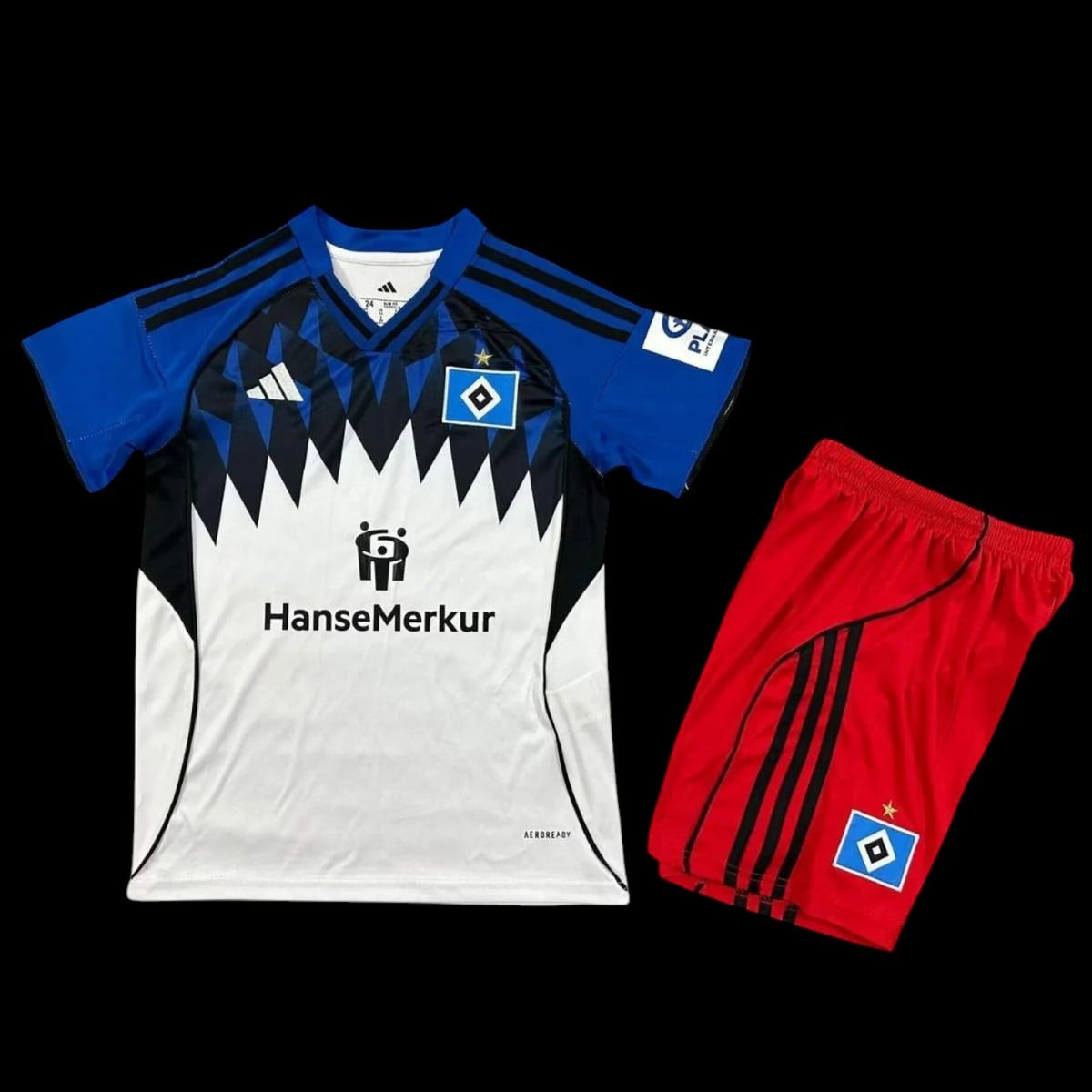 Maillot enfant Hambourg 25/26 version fan — vue face