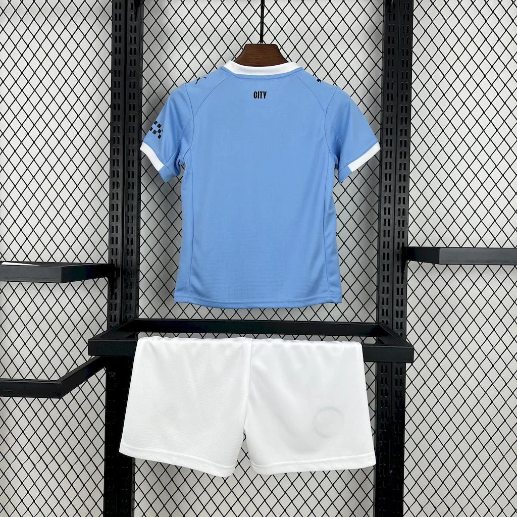Kit Enfant Manchester City Domicile 25/26