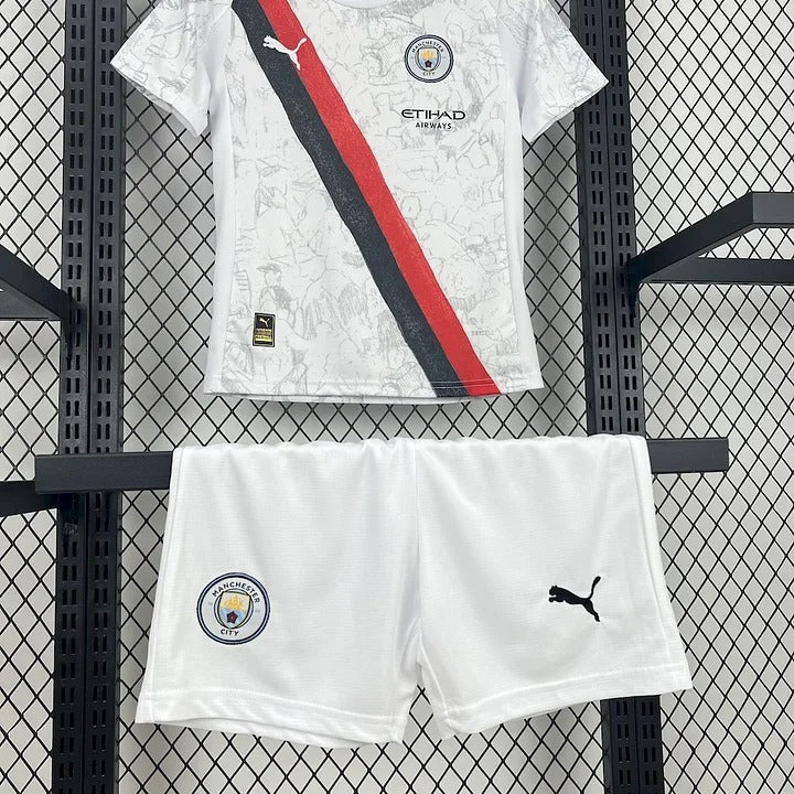 Kit Enfant Manchester City Extérieur 25/26