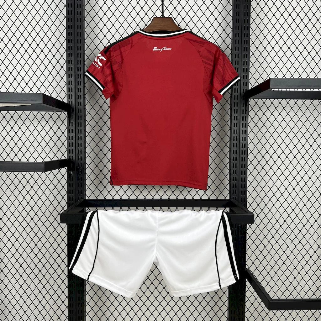Kit Enfant Manchester United Domicile 25/26