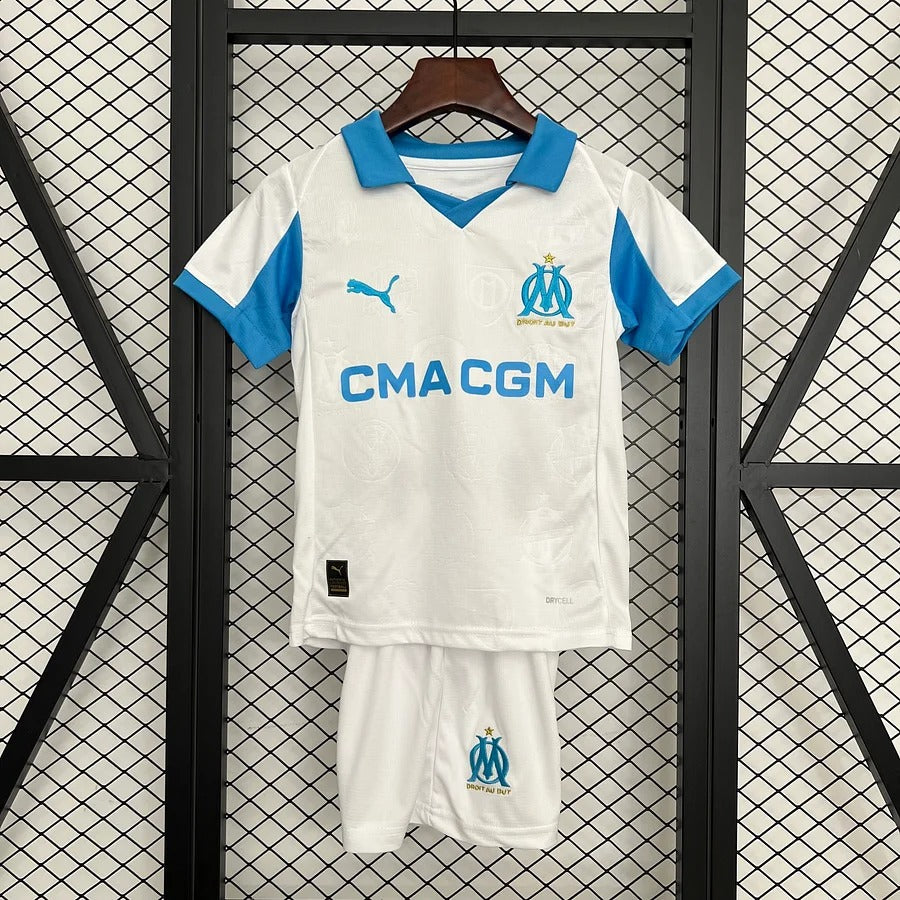 Kit Enfant Olympique de Marseille Domicile 25/26