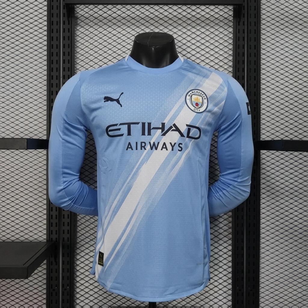 Manchester City Domicile Manches Longues 25/26