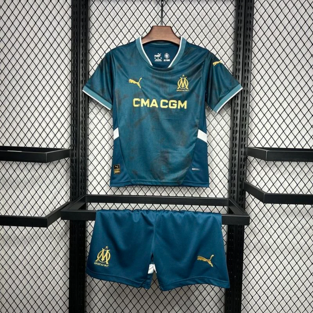 Kit Enfant Olympique de Marseille Extérieur 24/25